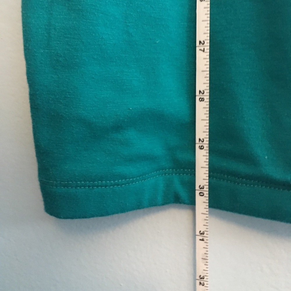 BLQ. MKT Teal Body-con Dress w Cutouts Size Sm - Picture 6 of 8